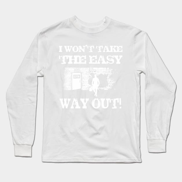 Way Out (Male) Long Sleeve T-Shirt by teamface